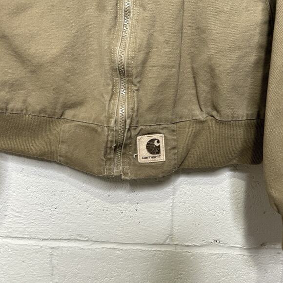 Vintage Carhartt Sheet-Lined Plainsman Jacket “Taupe” JS0121 - Picture 3 of 9
